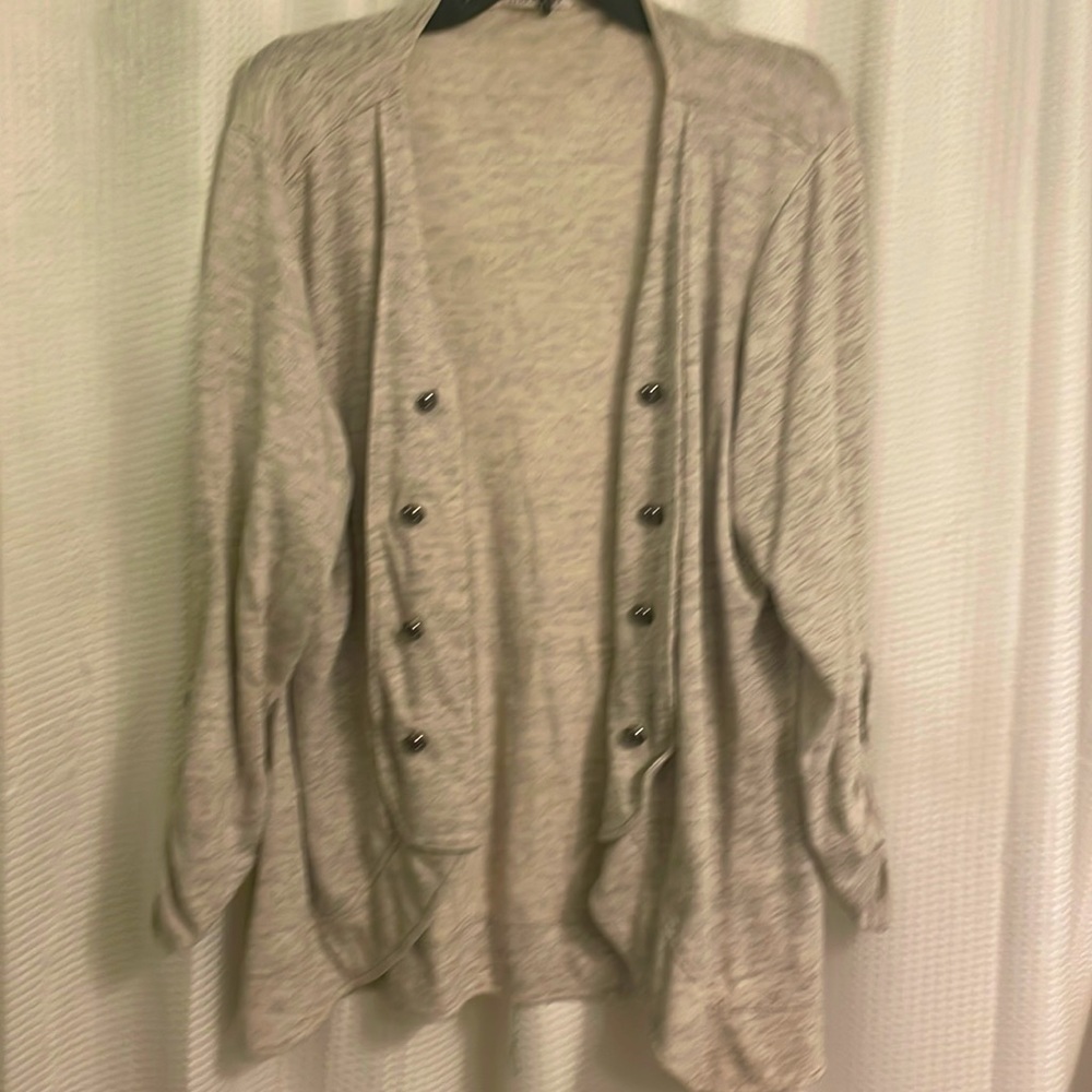 Maurices Button Military Jersey jacket